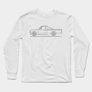 orange truck B Long Sleeve T-Shirt